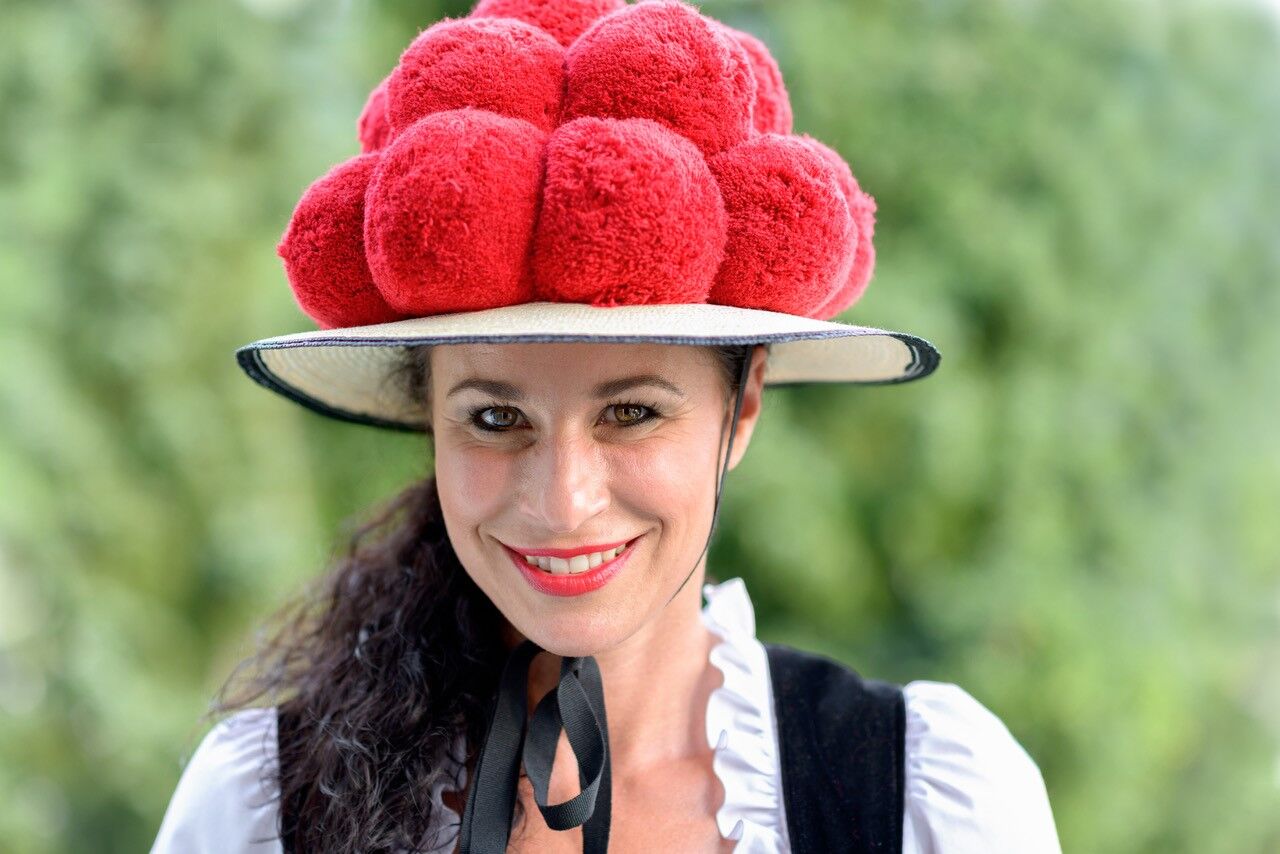The Bollehut costume inspires Black Forest Cake.